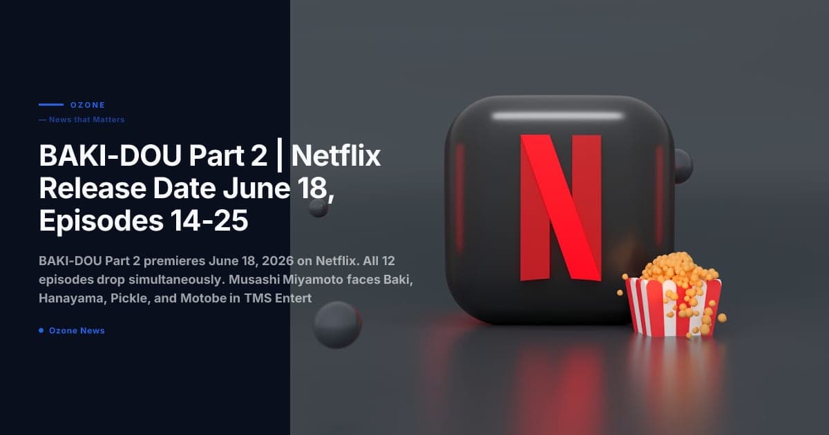 BAKI-DOU Part 2 | Netflix Release Date June 18, Episodes 14-25