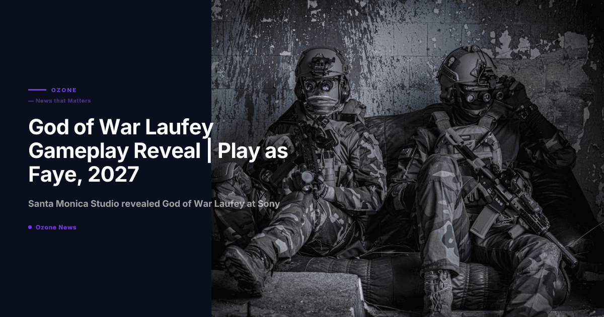 God of War Laufey Gameplay Reveal | Play as Faye, 2027