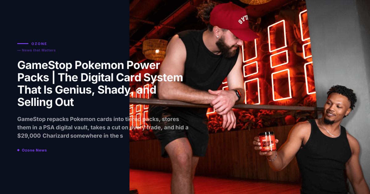 GameStop Pokemon Power Packs | The Digital Card System That Is Genius, Shady, and Selling Out