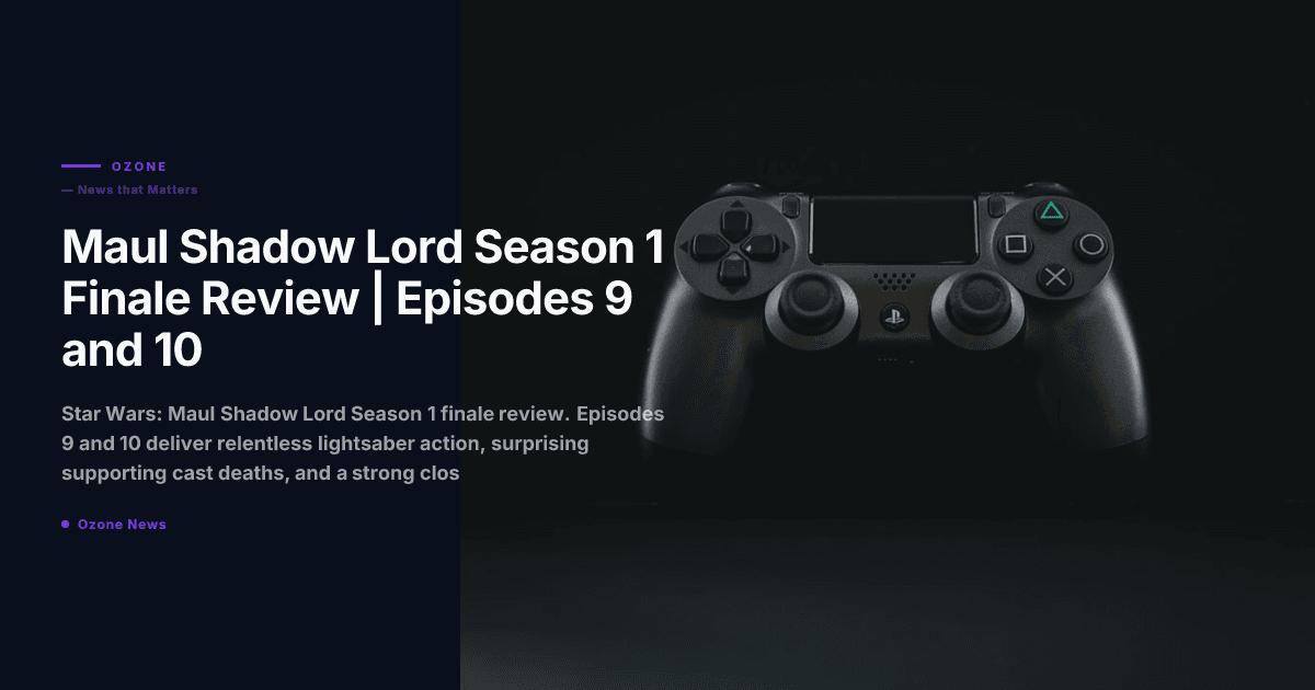 Maul Shadow Lord Season 1 Finale Review | Episodes 9 and 10