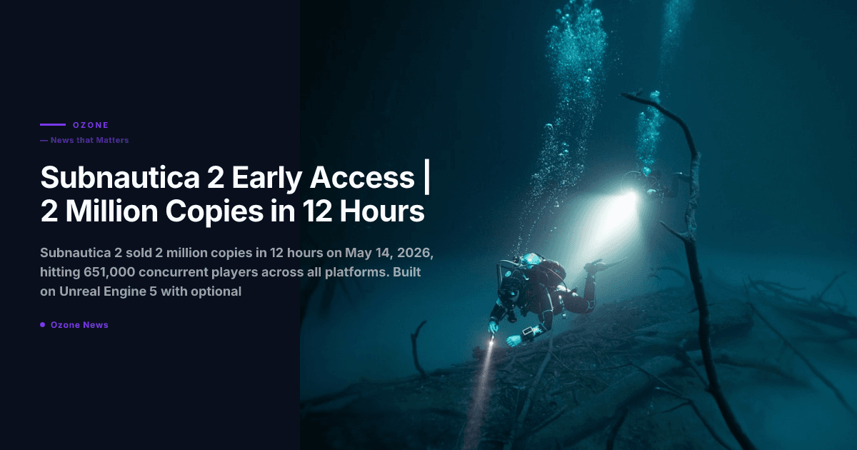 Subnautica 2 Early Access | 2 Million Copies in 12 Hours