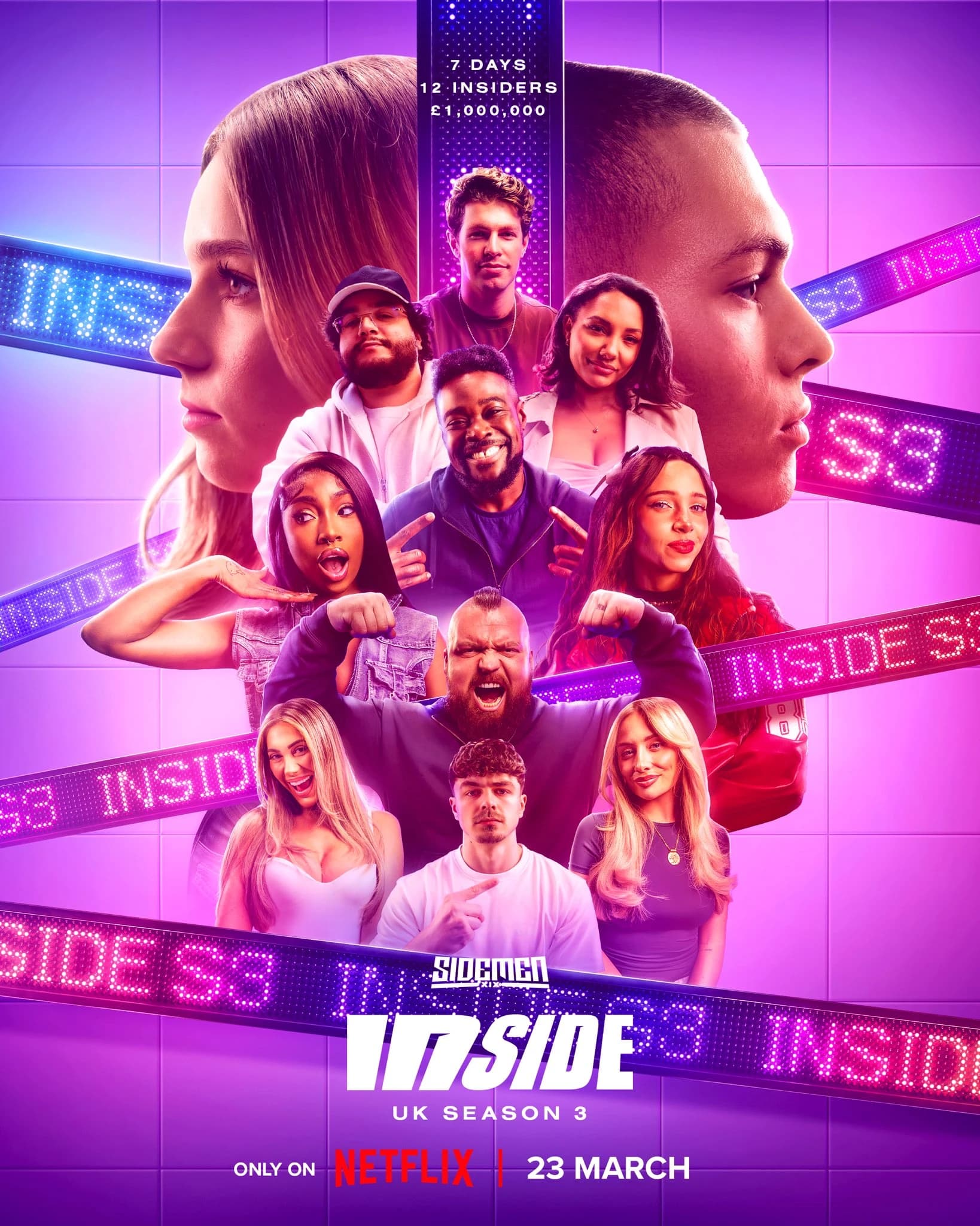 Sidemen Inside Season 3 promo art
